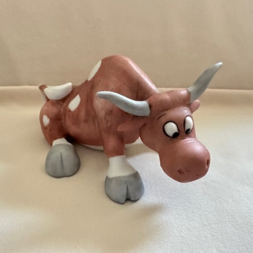 Vintage George Good Bull Figurine